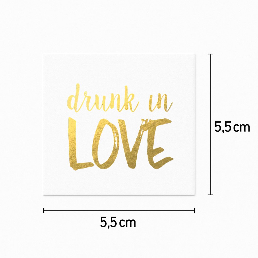Tattoo drunk in love