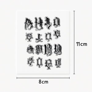 Vinger tattoo characters