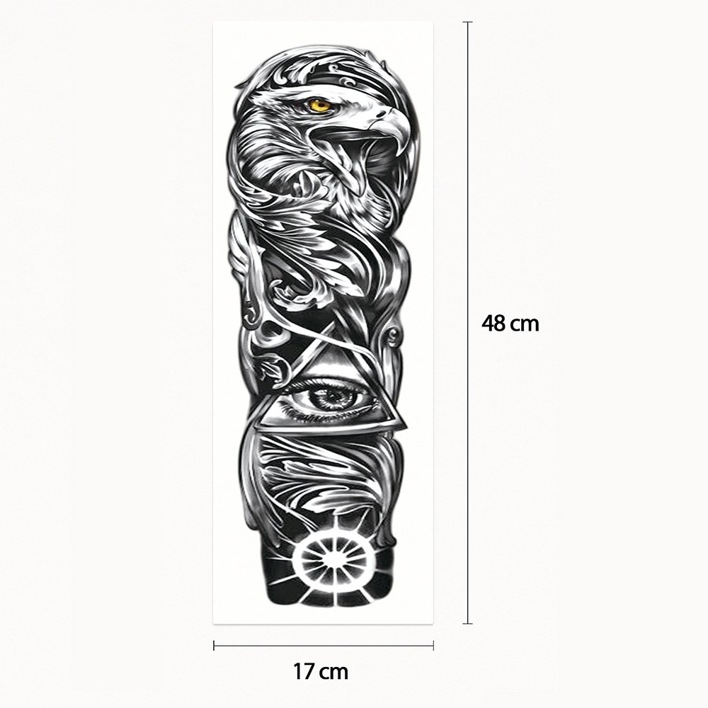 Tattoo sleeve illumination