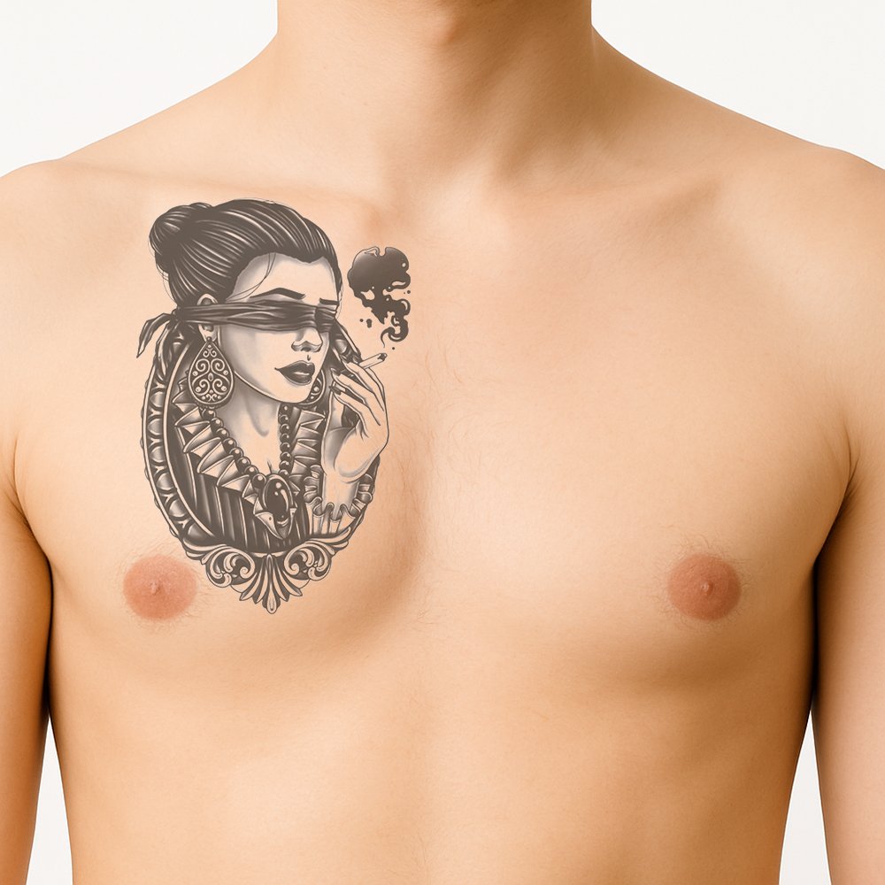 Tattoo mystery woman - Afbeelding 2