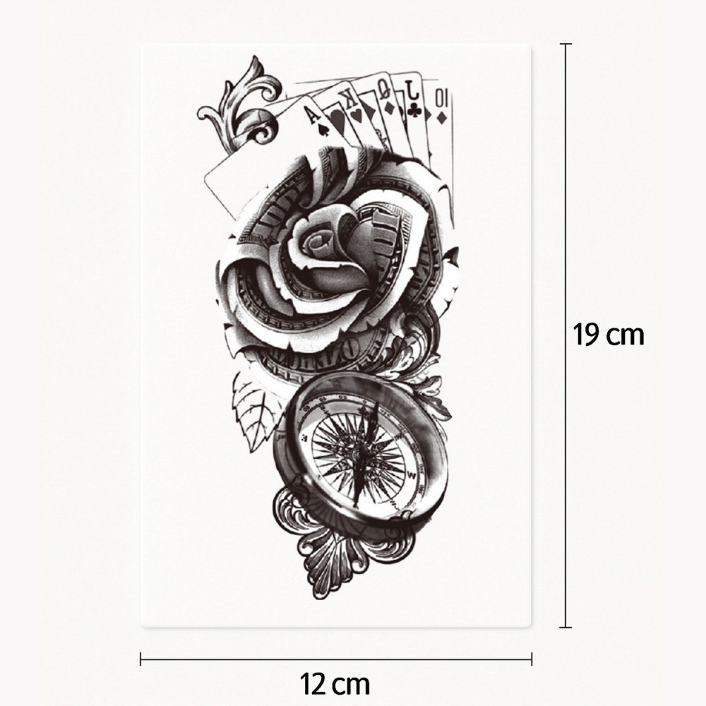 Tattoo winning hand