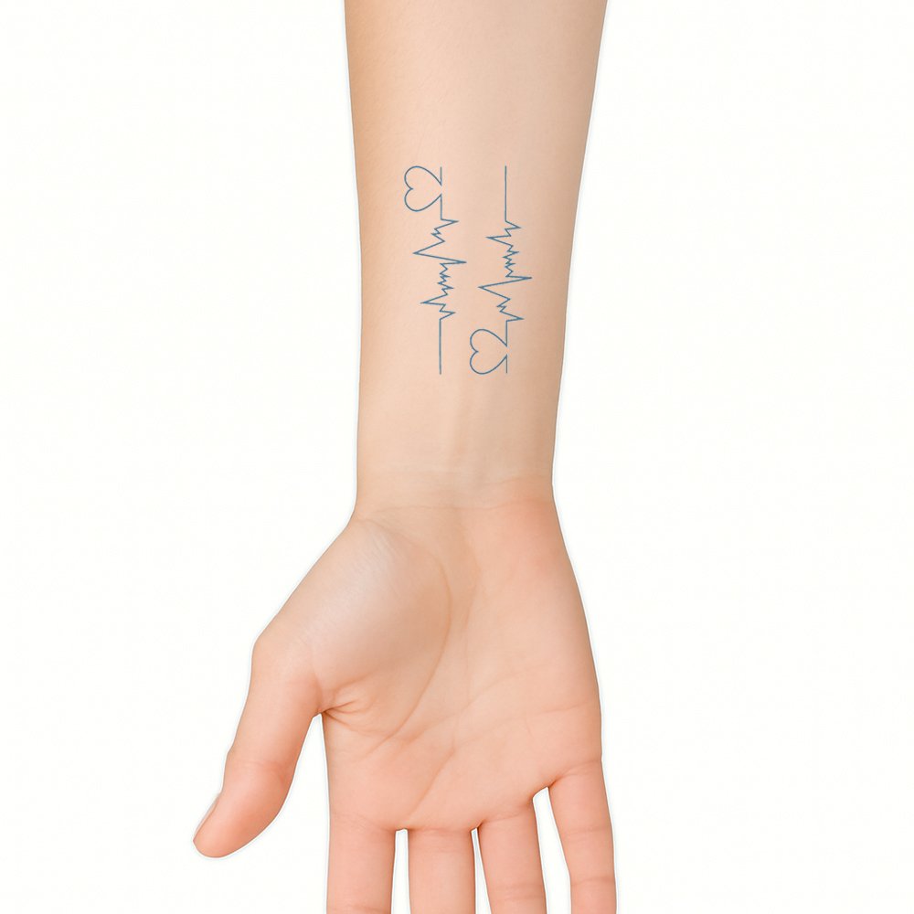 Tattoo heartbeat - Afbeelding 2