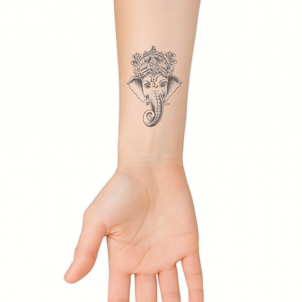 Tattoo female elephant - Afbeelding 2