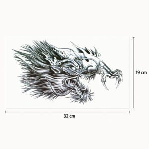 Borst tattoo rough dragon