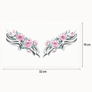 Tattoo elegant flowers