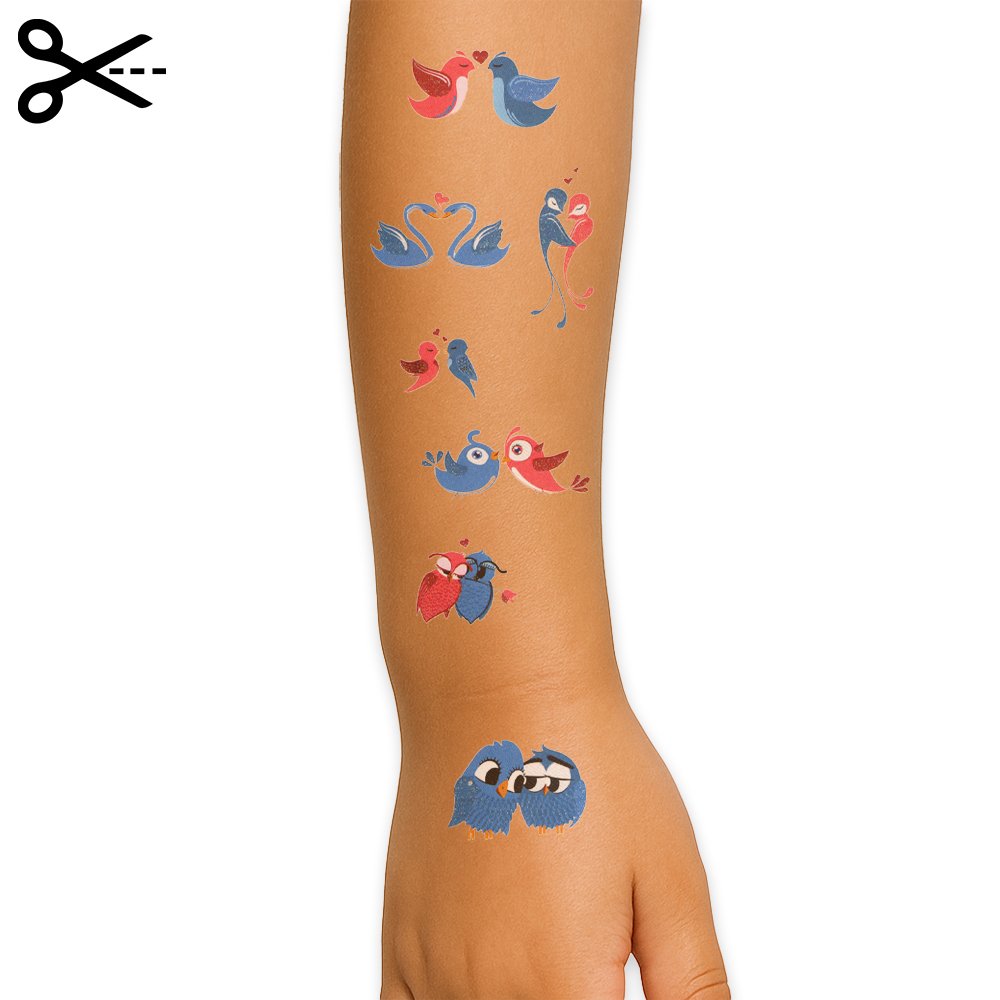 Tattoo birdies in love - Afbeelding 2