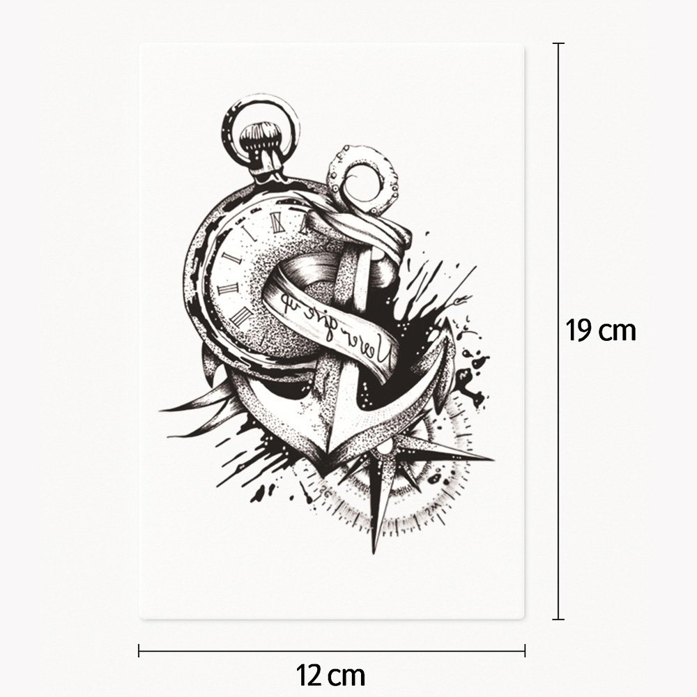 Tattoo timeless anchor